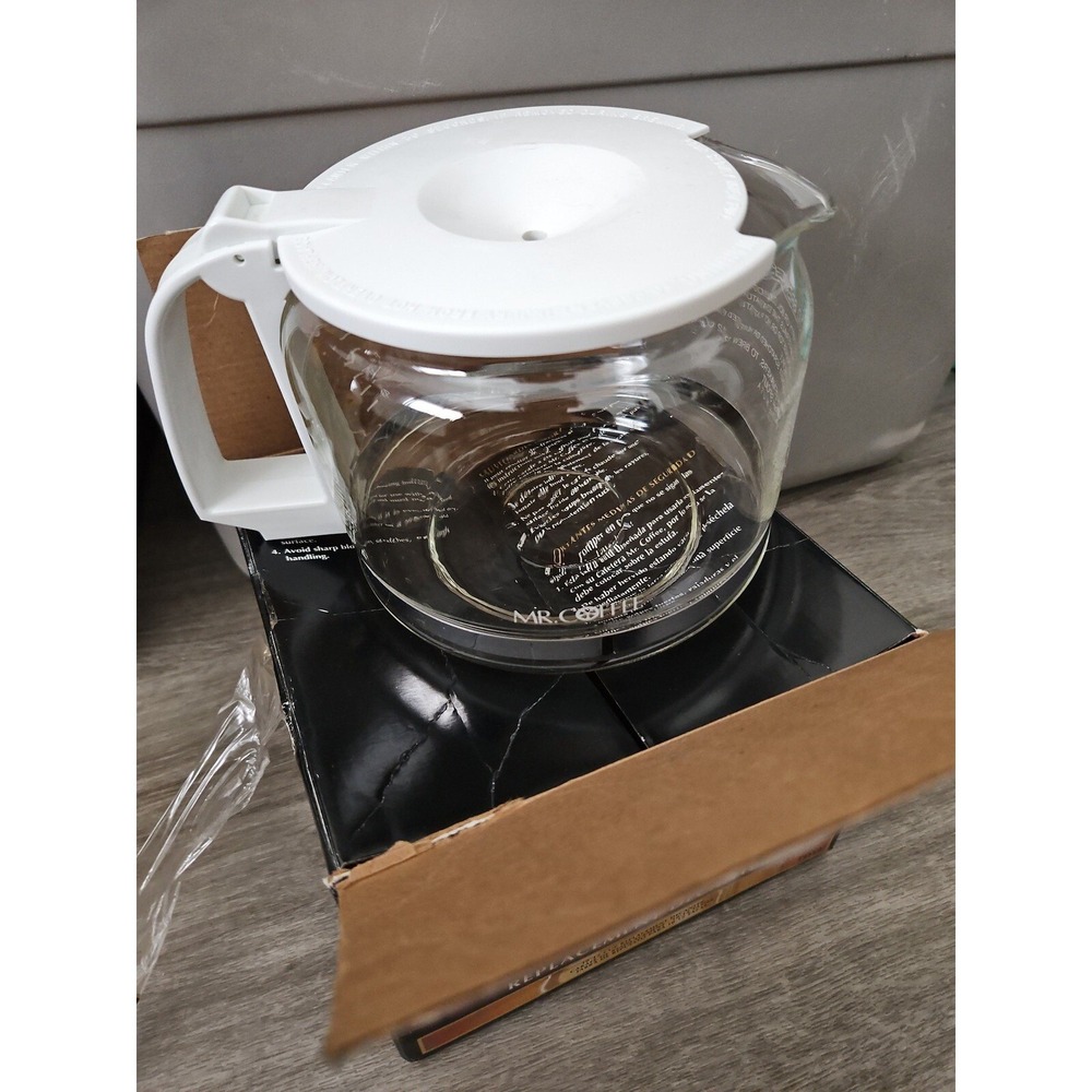 Mr. Coffee Replacement‎ Decanter 10-12 Cup Carafe Glass Coffee Maker